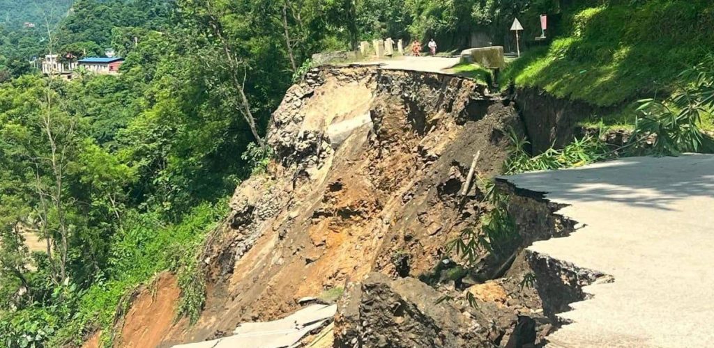 Krishna Bhir Road Collapse: Flooding and Climate Risks in Nepal